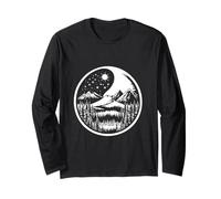 Yin Yang Mountain Landscape Zen Nature Harmonie Esprit Manche Longue