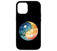 Yin Yang Mystique Graphique Art Chinois Philosophie Taoïsme Coque pour iPhone 12/12 Pro