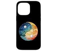 Yin Yang Mystique Graphique Art Chinois Philosophie Taoïsme Coque pour iPhone 14 Pro Max
