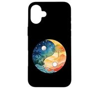 Yin Yang Mystique Graphique Art Chinois Philosophie Taoïsme Coque pour iPhone 16 Plus