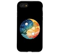 Yin Yang Mystique Graphique Art Chinois Philosophie Taoïsme Coque pour iPhone SE (2020) / 7/8