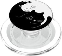 Yin Yang, Noir & Blanc, Feng Shui, Taoïsme PopSockets PopGrip pour MagSafe