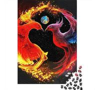 Yin-Yang Puzzle 1000 Pièces Cadeau Unique Jeu Éduchatif Défi Jouet À De Qualité Supérieure Peinture Art pour Adultes Et Enfants À Partir De 12 Ans 1000pcs (75x50cm)