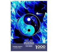 Yin-Yang Puzzle 1000 Pièces Educa Jouet Cadeau Unique De l'art De La Décoration Intéressant Jeu Éduchatif Challenge Toy Adultes & Enfants des 14 Ans 38x26cm/1000pcs