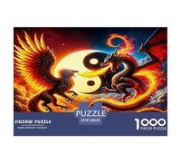 Yin-Yang Puzzle 1000 Pièces Educa Jouet en Bois Cadeau Unique De l'art De La Décoration Jeu Éducatif Challenge Toy Adultes & Enfants des 14 Ans 38x26cm/1000pcs