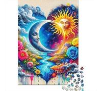 Yin-Yang Puzzle 1000 Pièces Educa Jouet en Bois Cadeau Unique De l'art De La Décoration Jeu Éduchatif Challenge Toy Adultes Et Enfants À Partir De 14 Ans 1000pcs (75x50cm)