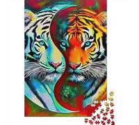 Yin-Yang Puzzle 1000 Pièces Educa Jouet en Bois Jeu D'Intelligence Décoration Intérieure Jeu Éduchatif Challenge Toy Adultes & Enfants des 14 Ans 1000pcs (75x50cm)