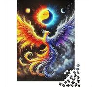 Yin-Yang Puzzles 1000 Pièces Cadeau Unique Jeu Éduchatif Défi Jouet À De Qualité Supérieure Peinture Art pour Adultes Et Enfants À Partir De 12 Ans 1000pcs (75x50cm)