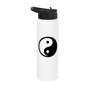 Yin Yang Stainless Steel Insulated Water Bottle