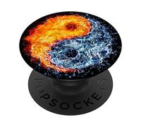 Yin Yang Symbol Pop Socket pour Téléphone PopSockets Yin Yang PopSockets PopGrip Adhésif