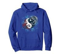 Yin Yang/Tai Chi Dragon Design Méditation Tai Chi Sweat à Capuche