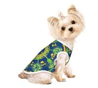 Yin Yang Totem Pet T-shirt respirant sans manches M pour petits chiens et chats, doux, confortable, élégant