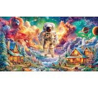 Yin-Yang-Tournesols-Fantastique-Art Puzzle pour Adultes: 1000 Pièces en Carton Recyclé pour la Décoration 75x50cm/1000pcs