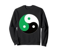Yin Yang Trinität Spirituell Symbole Erde Sonne Mond Natur Sweatshirt
