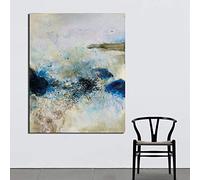 Yinaa Peintures sur toile par Zao Wou Ki Art mural classique affiches sur toile photos décoratives pour bureau salon maison 70x100cmx1pcs sans cadre