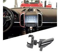 YinanIutos Support de voiture pour Por#sche Ca#yenne 2016-2017, support spécifique de console centrale, support de téléphone portable réglable avec rotule, accessoires d'intérieur