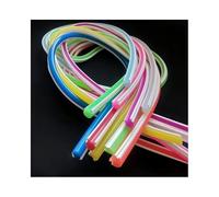 YINCKXY Tube Néon En Silicone Pliable De 8mm, Canal LED Séparé, Couvercle De Lumière Douce, for Rétroéclairage Et Éclairage De Contour, 20 M(Red)