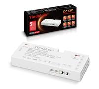 YindaLux Transformateur 220V à 12V 1.5A LED Driver 18W, Aucun clignotement LED, aucun bruit, Convertisseur De Tension AC à DC Adaptateur Transfo Constante pour Spots encastrés 12V