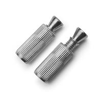 Yindhgdr Boulon de Chevalet de Système de Vibrato de Guitare Électrique Double Pont Pivotant à Double Vis D'Ancrage Argenté