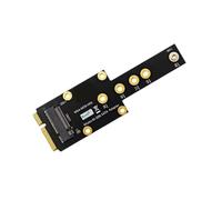 Yindhgdr Carte D'Adaptation SSD MSATA vers NGFF Key B, Module de Rallonge Multifonction PCB comme Indiqué, Nouveau Module M.2 Key B L vers Mini PCIe