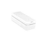 Yindhgdr Mini Thermoscelleuse Portable, Mini Thermoscelleuse de, Thermoscelleuse Portative pour à Chips, en Plastique, Stockage des Aliments, Facile à Utiliser, Blanc