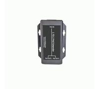 Yindhgdr Rallonge POE 2 Ports 1 en 2 Répéteur 10/100 Mbps comme Indiqué Rallonge POE en Plastique Ignifuge pour Caméra POE AP sans