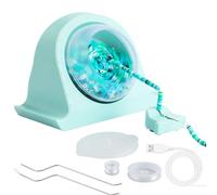 Yindhgdr Spinner à Perles, Spinner à Perles en Argile, Spinner à Perles Électrique Efficace avec pour Une Fabrication de Facile et Amusante, Installation Facile, Vert