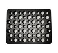 Yindhgdr Support de Plaque de Base pour Plaque à Coin Symétrique 1/4 3/8 Plaque Poreuse Support de Plaque à Fromage Base Plaque Panoramique-Inclinaison Kit de Suivi de Mise au Point