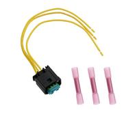 YINETTECH 1 boîtier de prise à 3 broches avec kit de réparation de câble 61130141152 61132359998 compatible avec BMW pour PDC ESP DWA