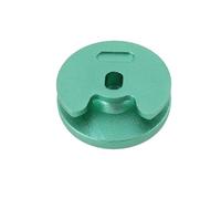 YINETTECH 1 capuchon de joystick en métal de rechange analogique compatible avec Nintendo 3DS 2DS XL LL vert en métal