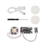 YINETTECH 1 ensemble de boutons poussoirs MP3 Module de son 8 Mo USB-C pour cartes de vœux et projets d'artisanat