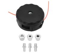 YINETTECH 1 Ensemble de Têtes de Tondeuse à Gazon de 4 Pouces Pièce de Rechange C6000109 Compatible avec Tanaka Compatible avec Kawasaki Speed Feed 375-400