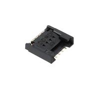 YINETTECH 1 lot de 4 broches pour écran tactile LCD Flex FPC Connecteur Clip Flip Lock Compatible avec Nintendo New 3DS XL