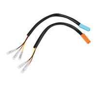 YINETTECH 1 Paire Adaptateurs Faisceau de Câbles Fiche Clignotant 3 Broches Compatible avec Honda CBR500R/MSX125/NC700