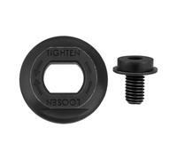 YINETTECH 1 pince de scie circulaire à bride extérieure avec boulon, kit de montage de lame de scie circulaire N621119 648697-00 compatible avec DeWalt DCS391 DCS367 DCS565 Noir