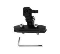 YINETTECH 1 Support de Montage de Rail de Selle de Feu Arrière de Vélo Compatible avec Bontrager l'adaptateur de Phare ION Pro RT Support d'adaptateur de Torche Noir