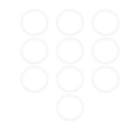 YINETTECH 10 Pcs Courroies de Chargement pour Scanner DAT V00013500A 10x12x1mm Compatible avec Tascam DA-30 MkII DA-40