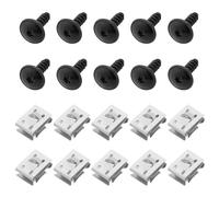 YINETTECH 10 Pièces Kit de Vis de Passage de Roue de Pare-chocs de Voiture N90959101 N90775001 Compatible avec AUDI Compatible avec VW Compatible avec Skoda
