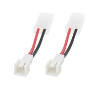 YINETTECH 2 Câbles Adaptateur Batterie RC Compatible avec HPI1072 Compatible avec Prise T-Amiya vers Mini Compatible avec HPI Micro RS4