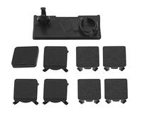 YINETTECH 2 Ensembles Kit de Pieds pour Trous de Vis Compatible avec Sony PS3 Slim 2000 3000 Couvre-vis Couvre-Pieds Couvercle en Caoutchouc Couvercle Torsadé Accessoires Électroniques