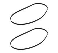 YINETTECH 2 Pièces Courroies d'Entraînement pour Platine id 121 mm 5 x 0,6 mm l 380 mm Compatible avec Platines à Entraînement par Courroie