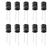 YINETTECH 20pcs Condensateurs 470uf 35V Condensateurs électrolytiques Radiaux en Aluminium 105C Haute Température pour La Réparation de L'électronique éclairage LED Amplificateurs Audio 10x13 m