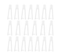 YINETTECH 20pcs RC Chape Snap Liens Accessoires Pièce de Rechange Mise à Niveau d'avion de Chape en Nylon de Lien Rapide Remplacement pour Les Avions Électriques de Modèle d'avion Télécommande