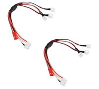 YINETTECH 2pcs Câbles de Charge pour Batterie LiPo PH2.54 J-St vers PH 2.0 (3 Plis) Compatible avec E-Flite