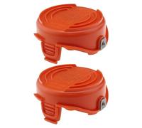 YINETTECH 2pcs Capuchon de Bobine de Taille-Bordures Compatible avec Black & Decker GL7033 GL8033 GL9035 GL315 GL350 GL651S BGL652 90583594 Couvercle de Bobine de Débroussailleuse