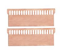 YINETTECH 2pcs Dissipateur Thermique en Cuivre de Mémoire d'ordinateur Portable Rechange Compatible avec DDR1 DDR2 DDR3 DDR4 Barre de Dissipateur Thermique de Mémoire pour Refroidir la Mémoire de PC