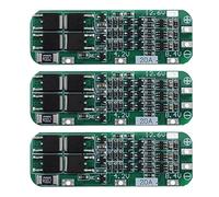 YINETTECH 3X 3S 20A 12.6V 18650 Carte de Protection de Batterie au Lithium BMS Li-ION Chargeur Module Protection Anti-Surcharge/Surdécharge/Surintensité/Protection Contre Courts-Circuits