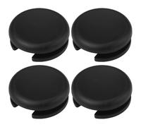 YINETTECH 4 pcs Capuchon de Stick Analogique Remplacement de Circle Pad Compatible avec Nintendo 3DS 2DS 3DS XL 2DS XL LL Noir