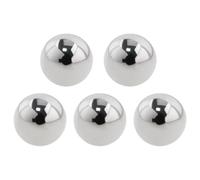 YINETTECH 5x Billes en Acier de 7 Mm pour Mandrin Roulement à Billes en Acier Billes de Précision Roulement Solide Billes en Acier pour Perceuses Rotatives SDS Argent