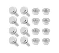 YINETTECH 8 pièces Kit de vis et boulons à bride pour collecteur d'échappement pour le réglage des fixations M10 x 1,5